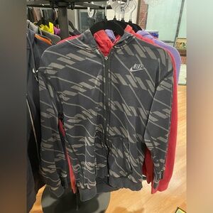 Vintage Nike Grey Camo Medium